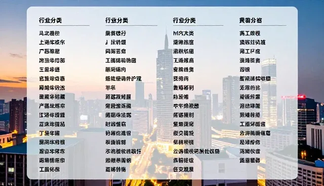 行业分类信息数据检索的适用场景与局限性分析