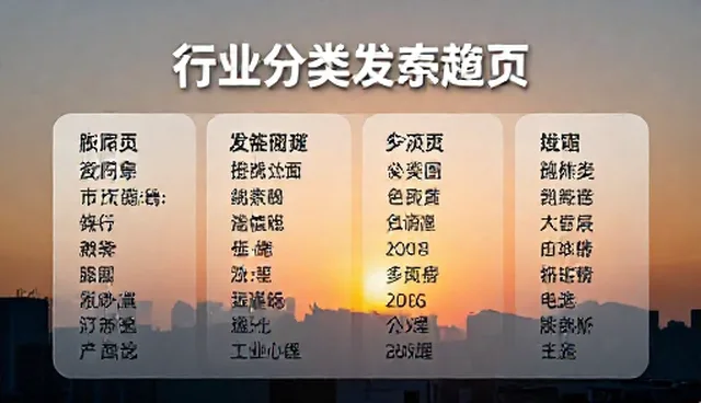 行业分类检索:应用场景分析与发展趋势